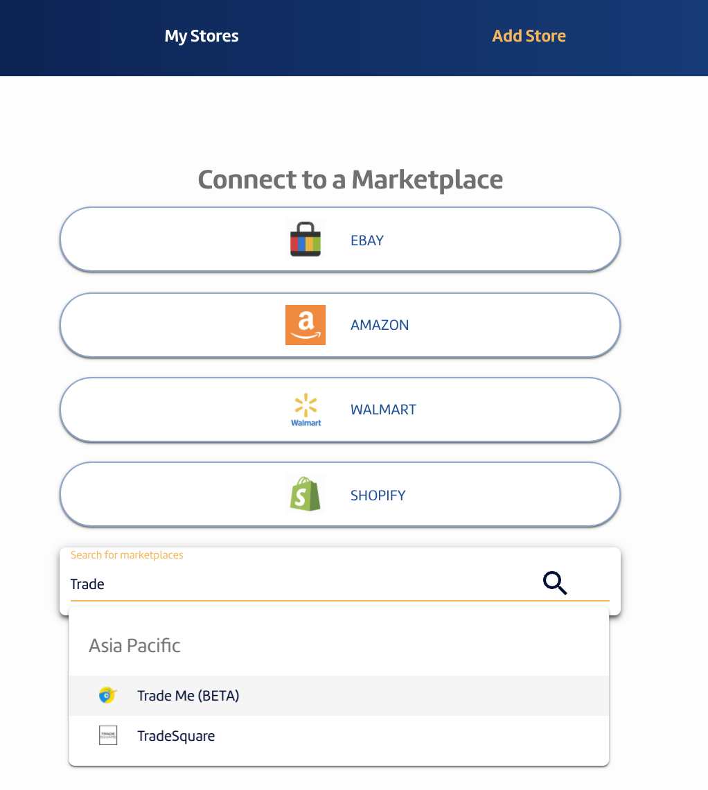How to Connect your Trade Me Store